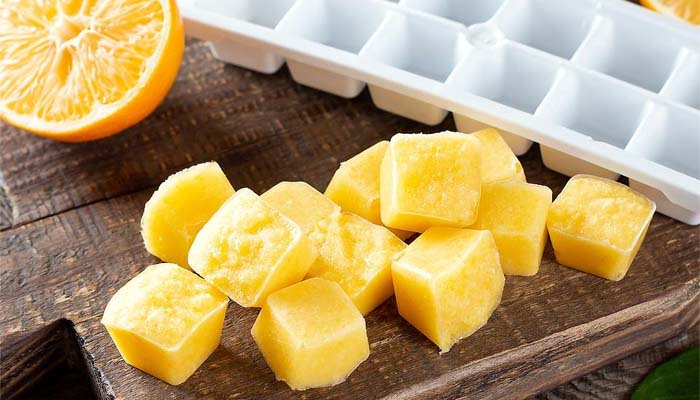 lemon ice cubes hacks for a clean kitchen 